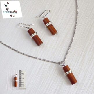 Miniature Handmade Earrings and Pendant