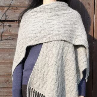 Wonderful Handwoven Alpaca Shawl