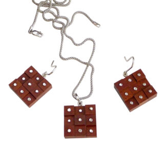 Handmade Earrings and Pendant